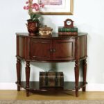 coaster accent tables brown entry table with curved front inlay wood shelf tuscan hills side chairs arms barn door tiny patio furniture pier one coupon code metal wellington tall 150x150