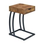 coaster accent tables chairside table with storage drawer and products color coas metal drawers tablesaccent art desk ikea butler end home goods coffee large outdoor wall clock 150x150