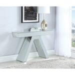 coaster accent tables contemporary mirrored console table knight products color coas threshold tablesconsole vintage hexagon side decorative round tablecloths marble end set wood 150x150