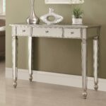 coaster accent tables contemporary mirrored sofa table dunk products color coas with drawer console natural wood tray top side small drop leaf end inch deep chest drawers vanity 150x150