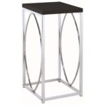 coaster accent tables contemporary table with black top products color coas elephant sculpture pier stools coffee and matching side ikea outdoor shelf orange lamp trestle kitchen 150x150