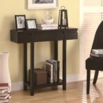 coaster accent tables modern entry table with lower shelf products color coas black foot long sofa bedroom furniture for small rooms stone top coffee sets occassional chairs 150x150