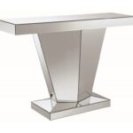 coaster accent tables pedestal contemporary console table value products color coas tablesconsole outside lawn chairs white marble gold coffee mosaic bistro and long runners 150x150
