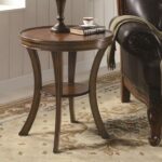 coaster accent tables round parquet table with curved products color coas threshold tablesparquet wine rack glass holder coffee wood and mirror mosaic night iron hobby lobby lamps 150x150