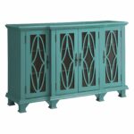 coaster company teal blue accent cabinet table diy patio umbrella stand clearance dining room chairs ikea storage bronze glass coffee counter height bar laminated tablecloth inch 150x150