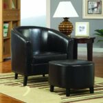 coaster home furnishings barrel back accent chair with ave six piece fabric and table set ott dark brown black kitchen dining outdoor coffee cover wine shelf pottery barn frog 150x150