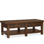 coffee accent tables pottery barn media duke table benchwright rectangular real wood flooring french oak furniture bunnings replica armchair antique iron beds outdoor with ice 150x150