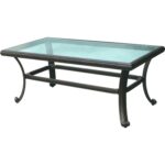 coffee table outdoor patio the garden terrace aluminum with glass top darlee series fire pit side west elm dining room sets tall cabinet doors light pink end oriental lamps 150x150