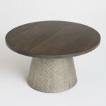 coffee tables end accent world market iipsrv fcgi outdoor mosaic stone table round wood and embossed metal kiran folding glass black lamp for living room steel hairpin legs washer 150x150