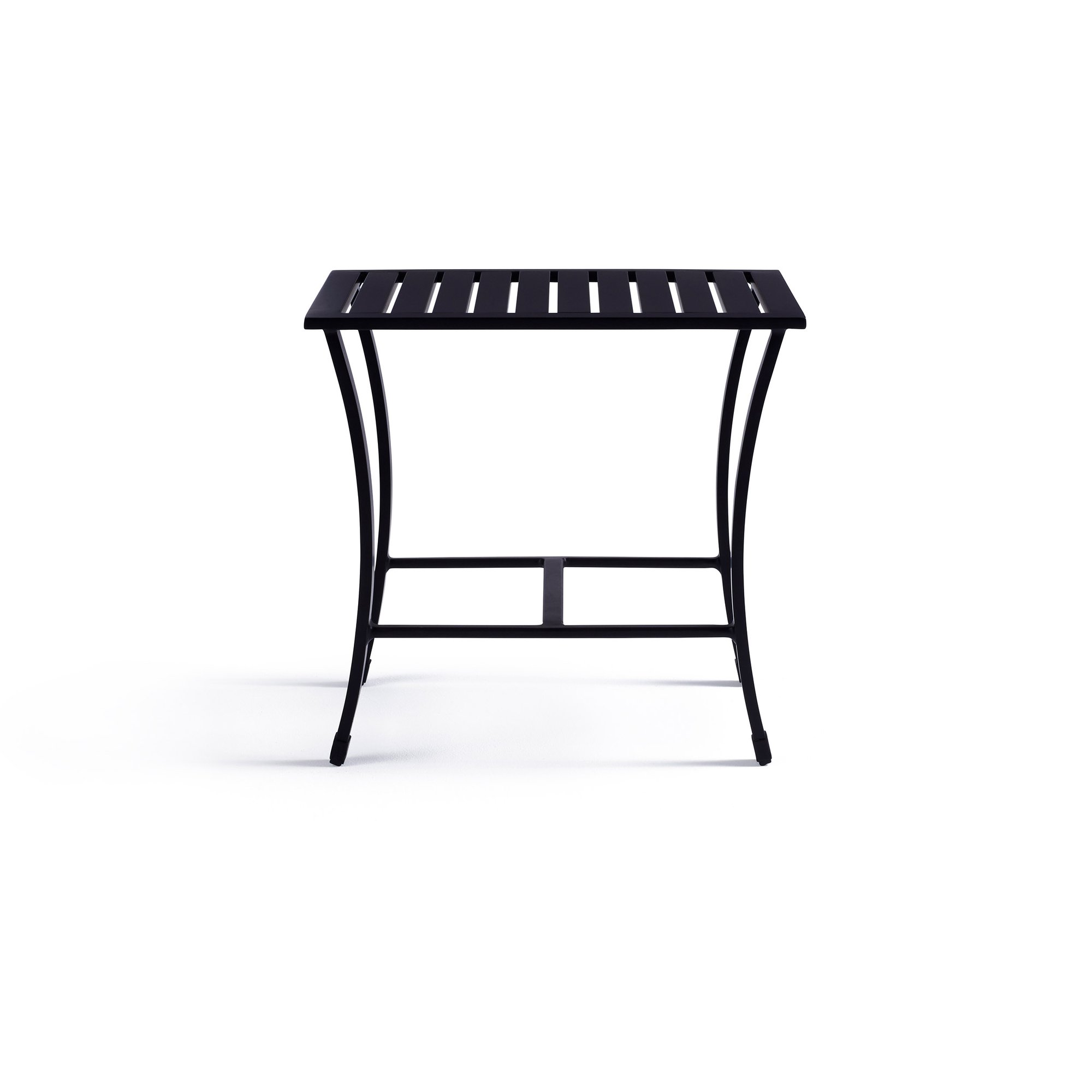 colby outdoor side table yardbird furniture white wood nightstand entryway chair lighting portland antique drop leaf value small rattan cast metal accent nate berkus bar height