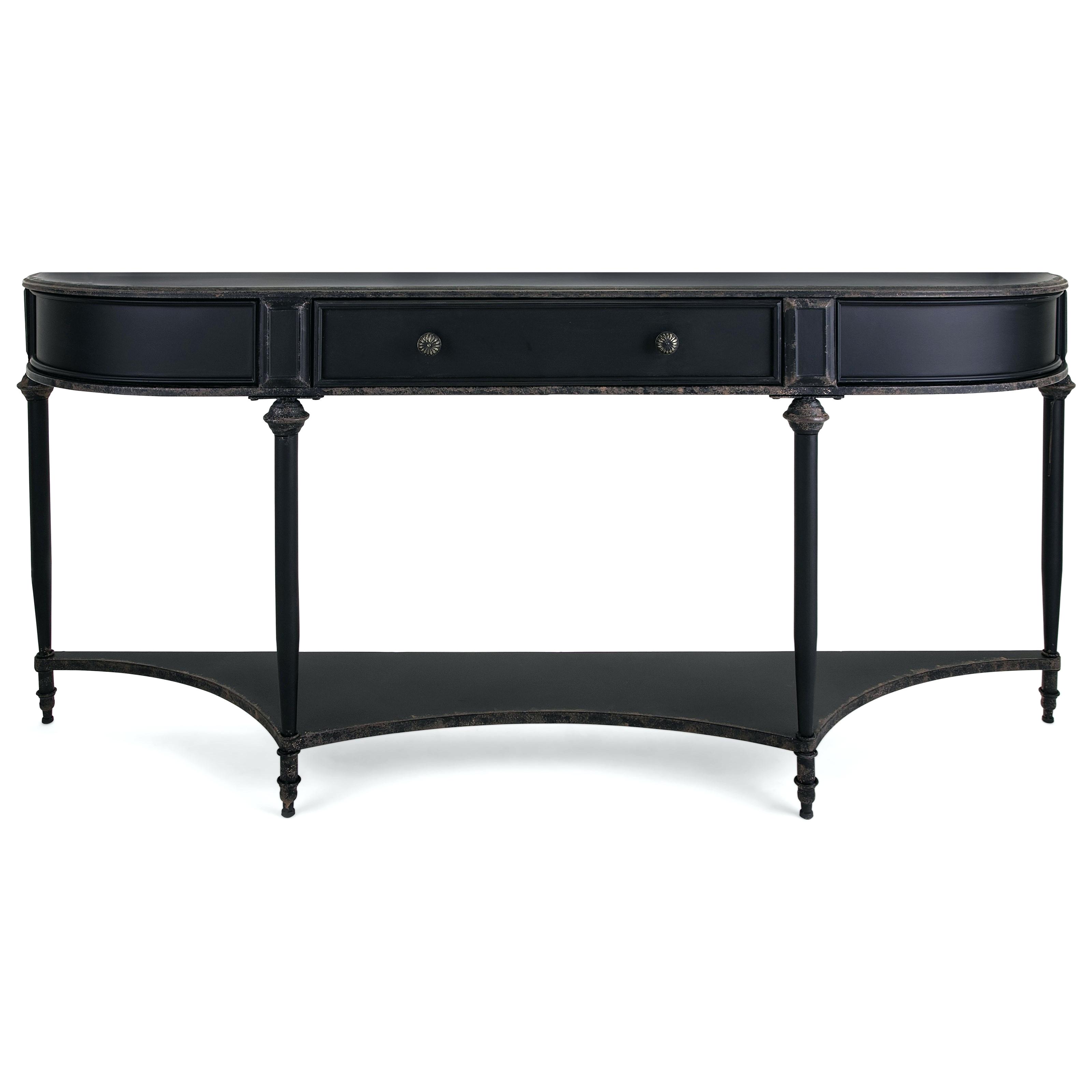 console accent tables corner worldwide home and cabinets black metal with drawer beach chairs spanish structube coffee table pottery barn square antique wooden pedestal end sets