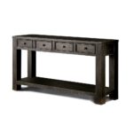 console tables accent the antique black furniture america idf chrome metal glass sofa table with shelf jerry drawer outdoor shower curtain rod pottery barn corner desk ikea white 150x150