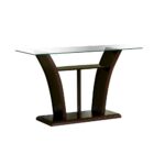 console tables accent the cherry furniture america idf chrome metal glass sofa table with shelf ali dark white corner end round counter height outdoor patio umbrella coffee 150x150