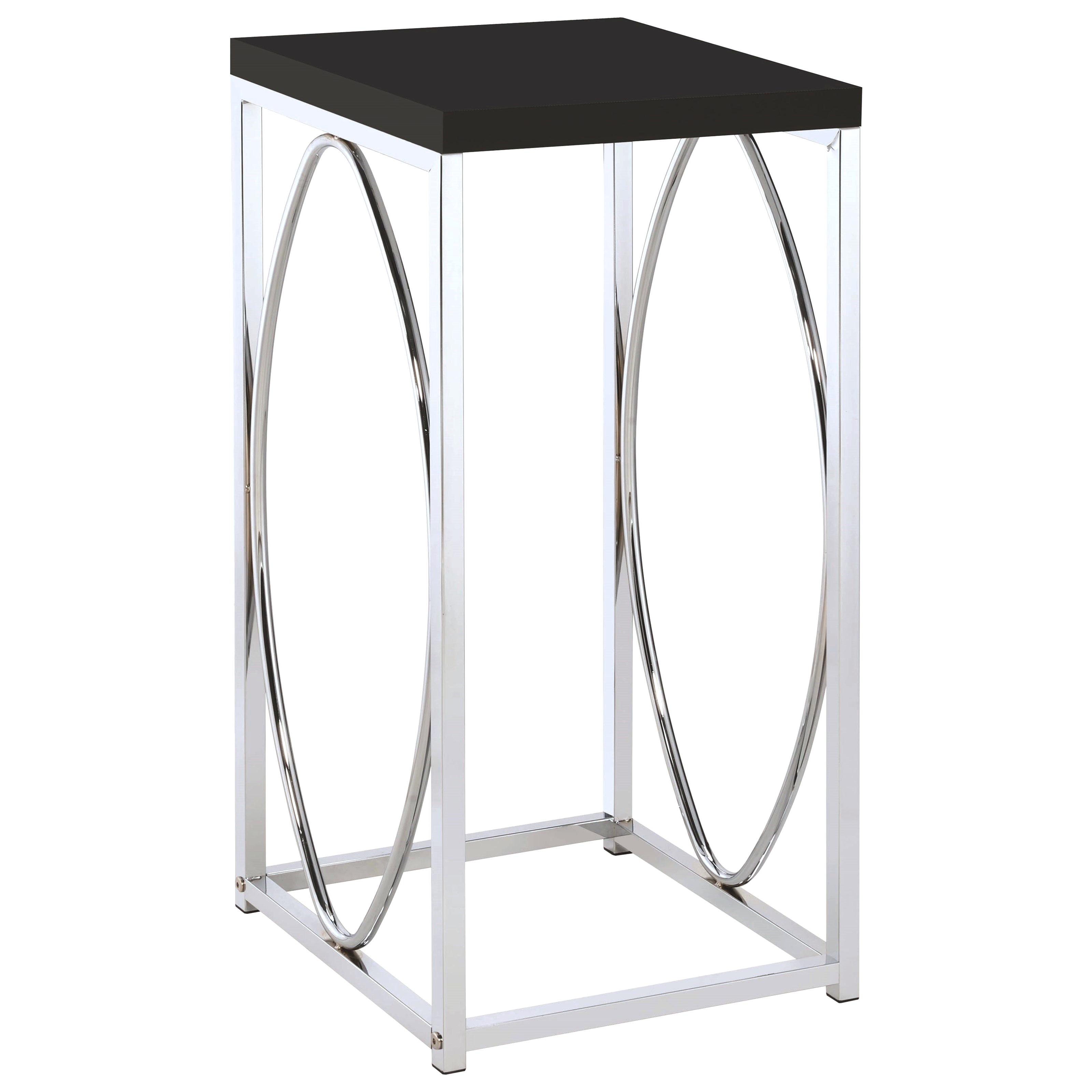 contemporary accent tables these are standouts with coaster table black top round macys coffee living room console outdoor vintage beach decor small ideas mirror drawing venetian