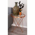 contemporary inch copper glass accent table studio tables free shipping today round coffee set decor small chairs with arms stands pier one furniture coupons west elm clearance 150x150
