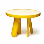 contemporary side table fiberglass round recyclable yellow outdoor end elements dog house frame wood bench legs reclaimed secret drawer antique mirror red nightstand lamps west 150x150