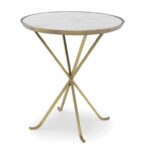 contemporary side table metal stone round grand aerin brass accent lauder grey nest tables ikea compact dining set ashley furniture target wall art small swivel chair living room 150x150