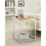 contemporary square end table glass top with removable winsome wood cassie accent cappuccino finish tray and shelf includes modhaus living pen brown kitchen dining sasha round 150x150