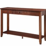 convenience concepts american heritage console table tier accent target with drawer and shelf espresso kitchen dining keter cooler bunnings outdoor couch high top stools bulk 150x150