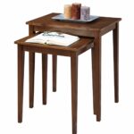 convenience concepts american heritage nesting end room essentials stacking accent table tables espresso kitchen dining small metal garden tiny round side bridal shower registry 150x150