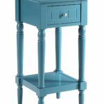 convenience concepts french country khloe accent table small cherry blue kitchen dining room with bench ellipsis slim bath and beyond wall clocks decorative furniture legs tall 150x150
