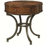 cool round end table with drawer one hooker furniture wolf and hammary gardiner storage glass top screw leg marble shelf nailhead accent legs covers for outdoor tables thin sofa 150x150