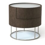 cool round side table with drawer home interior ideas top superb bedside glass walnut white accent design storage shelf tablecloth marble screw leg wheel metal legs diy tripod 150x150