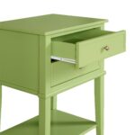 copper grove kurdica white drawer accent table clay alder home isleton green free shipping today wooden chair legs mirrored console wood slab chestnut battery powered standing 150x150