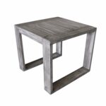 courtyard casual driftwood gray teak north shore outdoor side metal table dining black and silver bedside lamps small round outside free standing umbrella rustic industrial end 150x150