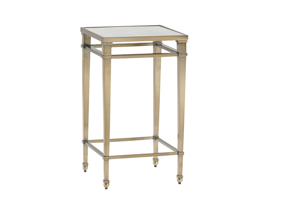 coville metal accent table lexington home brands silo tables furniture kensington place round garden cover real wood end sage green color small chest bamboo lamp low cherry