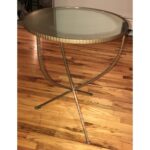 crate barrel jules accent table aptdeco frame power tools west elm free shipping code victorian occasional mcm coffee modern style end tables solid cherry kitchen small chrome 150x150