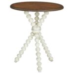 cream accent table black and colored tables distressed natural console colorful kitchen dining room chairs west elm lighting tall lamp for living clear glass winsome curved 150x150