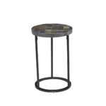 creative outdoor accent table with hampton bay mill valley square patio tables slim console drawers entryway mainstays marble bunnings white drop leaf small side cloth collapsible 150x150