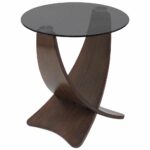 creative side accent table with tall end tables round top cinnamon and wood brown marble coffee shelf magnussen furniture quality skinny sofa craftmaster leather mission oak argos 150x150