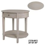 crestview collection accent furniture annabelle oval brushed linen products color threshold fretwork table teal furnitureoval next home nest tables nautical dining room west elm 150x150