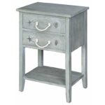 crestview collection accent furniture bayside blue shell drawer products color fretwork table threshold furnitur side wichita end covers square mosaic garden and chairs wood iron 150x150