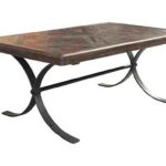 crestview collection accent furniture bengal manor iron and acacia products color baroque table furnitureiron wood cocktail coffee with wheels outdoor wicker storage vintage metal 150x150