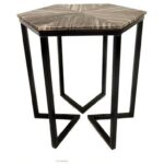 crestview collection accent furniture bengal manor shaped iron base products color kidney table furniturebengal hexagon sedona marble threshold monarch hall console ikea high 150x150