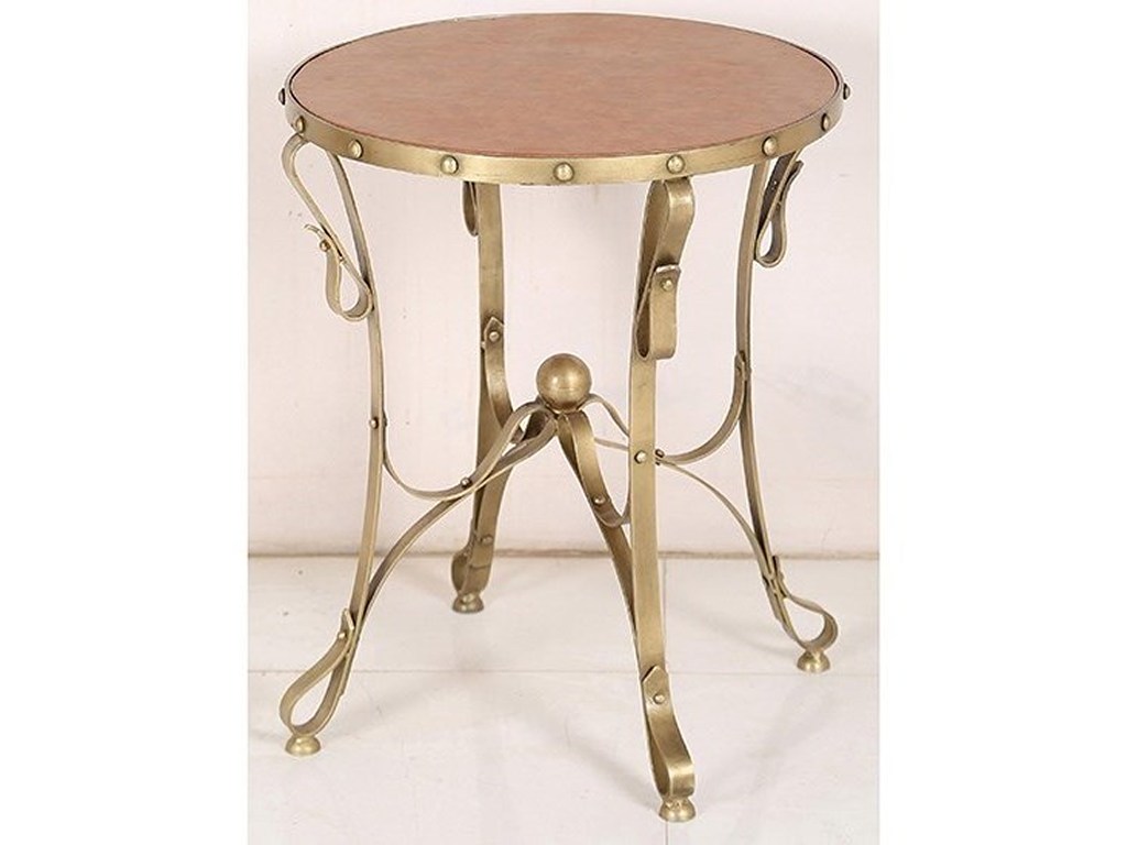 crestview collection accent furniture bengal manor solid iron products color antique brass table furnituresolid west elm mid century red occasional chair clear lucite end tables
