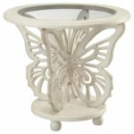 crestview collection accent furniture bethany white butterfly table products color glass furniturebethany target patio tall telephone placemat round end tablecloth bedside lights 150x150