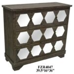crestview collection accent furniture collins drawer rustic wood products color twisted mango table and mirrored chest art pottery barn outdoor chairs end tables from target 150x150