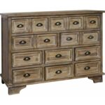 crestview collection accent furniture henderson drawer weathered products color mirrored pyramid table furniturehenderson oak chest round with removable legs home wall decor 150x150