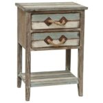 crestview collection accent furniture nantucket drawer weathered products color threshold table mango wood furniturenantucket tab pier one rattan nate berkus bath rug tablecloth 150x150