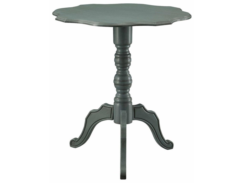 crestview collection accent furniture tiffany sky blue table products color metal furnituretiffany sofa standard coffee height french farmhouse screw feet round nightstand pebble