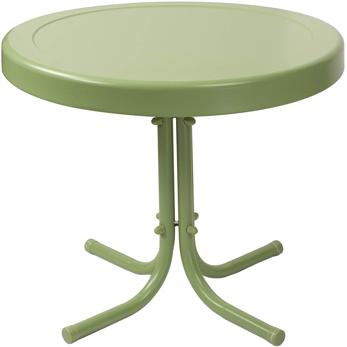 crosley furniture gracie retro inch metal outdoor wood side table oasis green kitchen dining round iron umbrella stand oak glass mat for piece setting bunnings tall corner accent