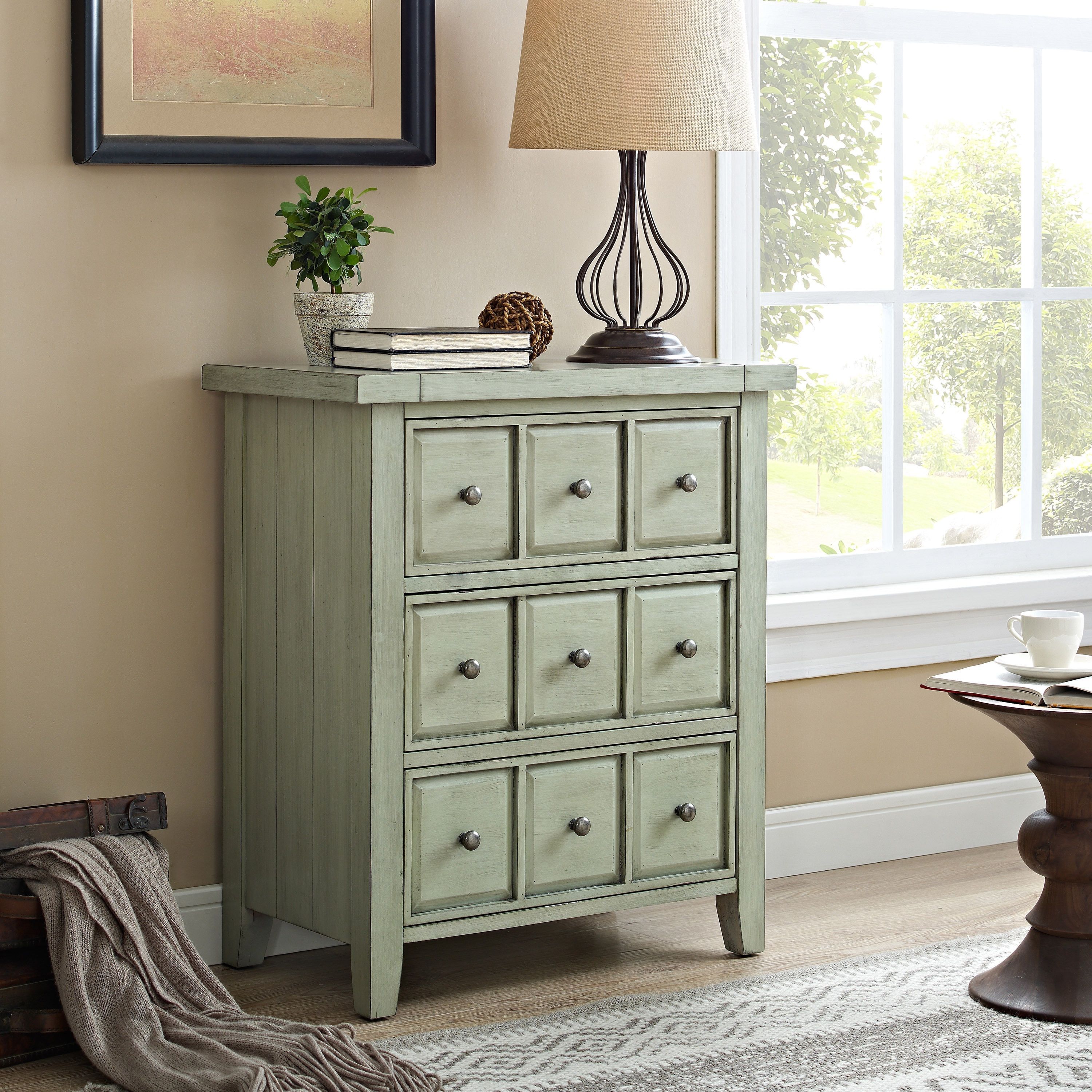 crosley sienna sage accent chest green products tables balcony table and chairs small foyer mercers furniture inch wide sofa marble top stein world shelby home decor ping dale