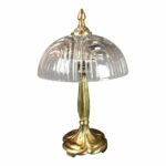 crystal shade accent table lamp chairish gold lamps wine shelf console behind couch next dining room chairs market umbrella triangle coffee ikea folding patio driftwood west elm 150x150