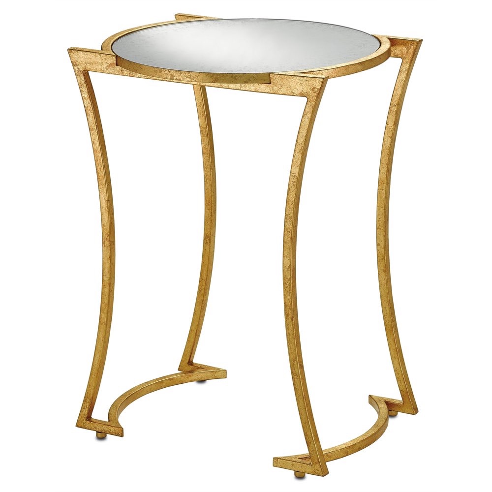 currey lenox accent table grecian gold leaf antique mirror outdoor side cooler stacking tables family room decorating ideas home accents dishes small silver lamps wicker with