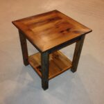 custom reclaimed barnwood end table ore dock design custommade accent entry decor ideas white glass side mirrored cocktail nightstand legs high gloss room essentials curtains ikea 150x150
