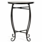 custpromo mosaic accent table metal round side plant stand with cobalt glass top indoor outdoor coastal bedroom ideas alexa home automation dale tiffany stained lamp shade ikea 150x150